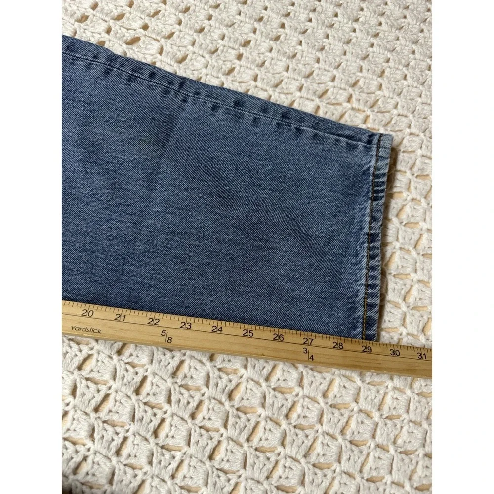 Levis 550 Jeans Men's 38x32 Fits 36x29 Blue Denim Straight Leg 100%Cotton